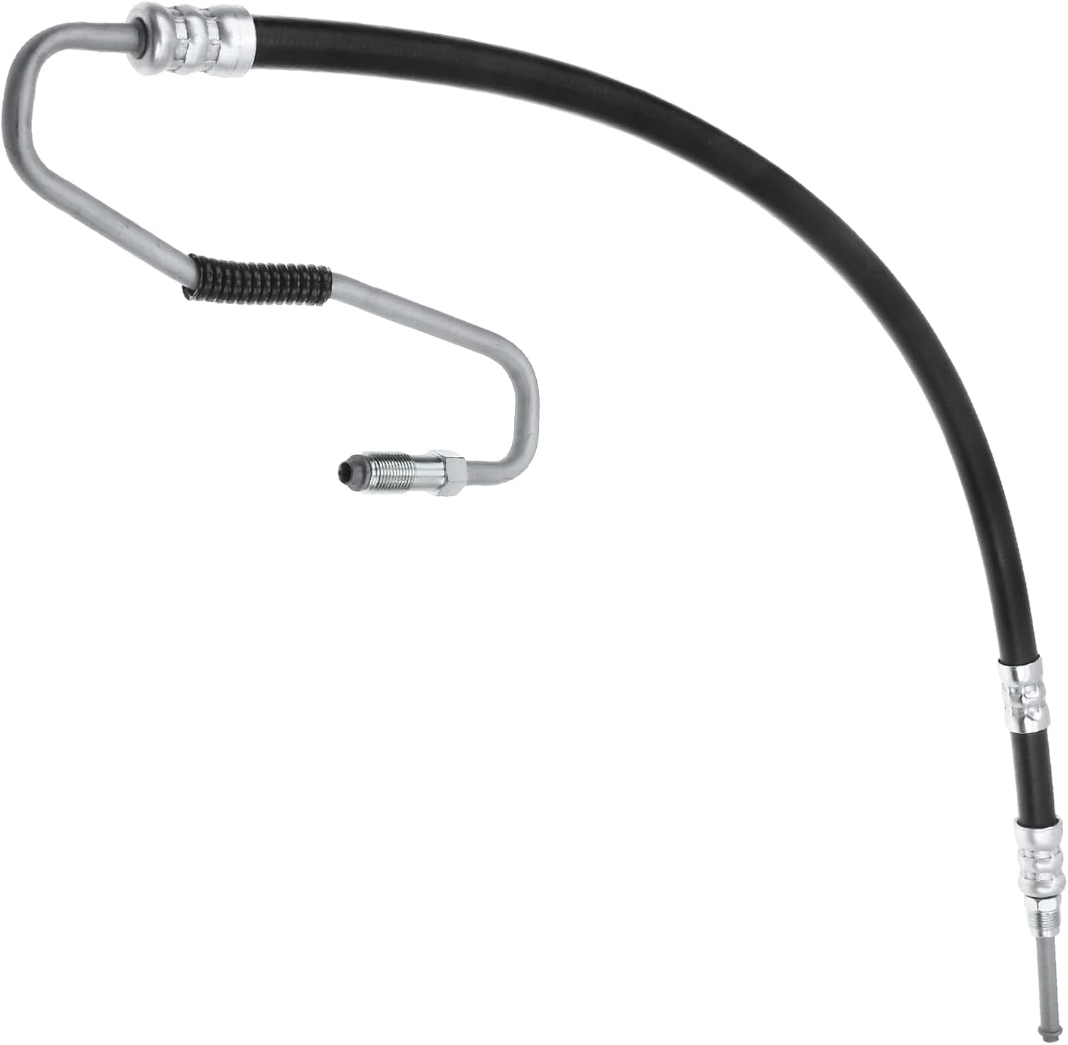 A-Premium Power Steering Pressure Hose Line Assembly Compatible with Dodge Ram 1500 2005-2008, 5.7L, with O-ring, Pump To Gear/Rack Pinion