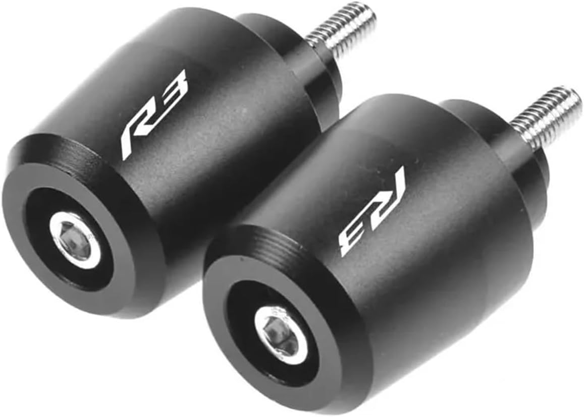 Motorcycle Handlebar End Plugs Handlebar Plug Covers Slide-on Type 7/8 Inch (22mm) For Yama&ha MT-09 MT-03 YZF-R3 2022-2023 Models