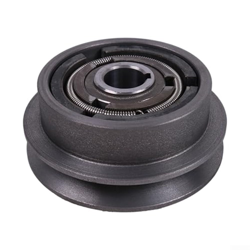 Polea de embrague, polea única V correa de transmisión de embrague de repuesto para Honda GX-270 GX-390 Motor de tractor 5 pulgadas de diámetro de 1 pulgada de diámetro