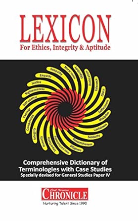 Buy Lexicon For Ethics Integrity And Aptitude Civil Service Chronicle