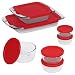 Pyrex Easy Grab Glass Bakeware and Food Container Set (14-Piece)
