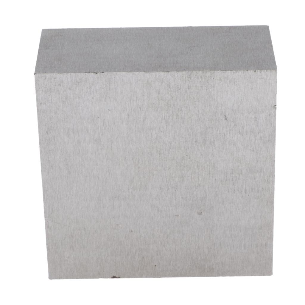 Enakshi Solid Metal Bench Block Jewelers Silversmiths Anvil Flat Square 65x65x30mm-image-37