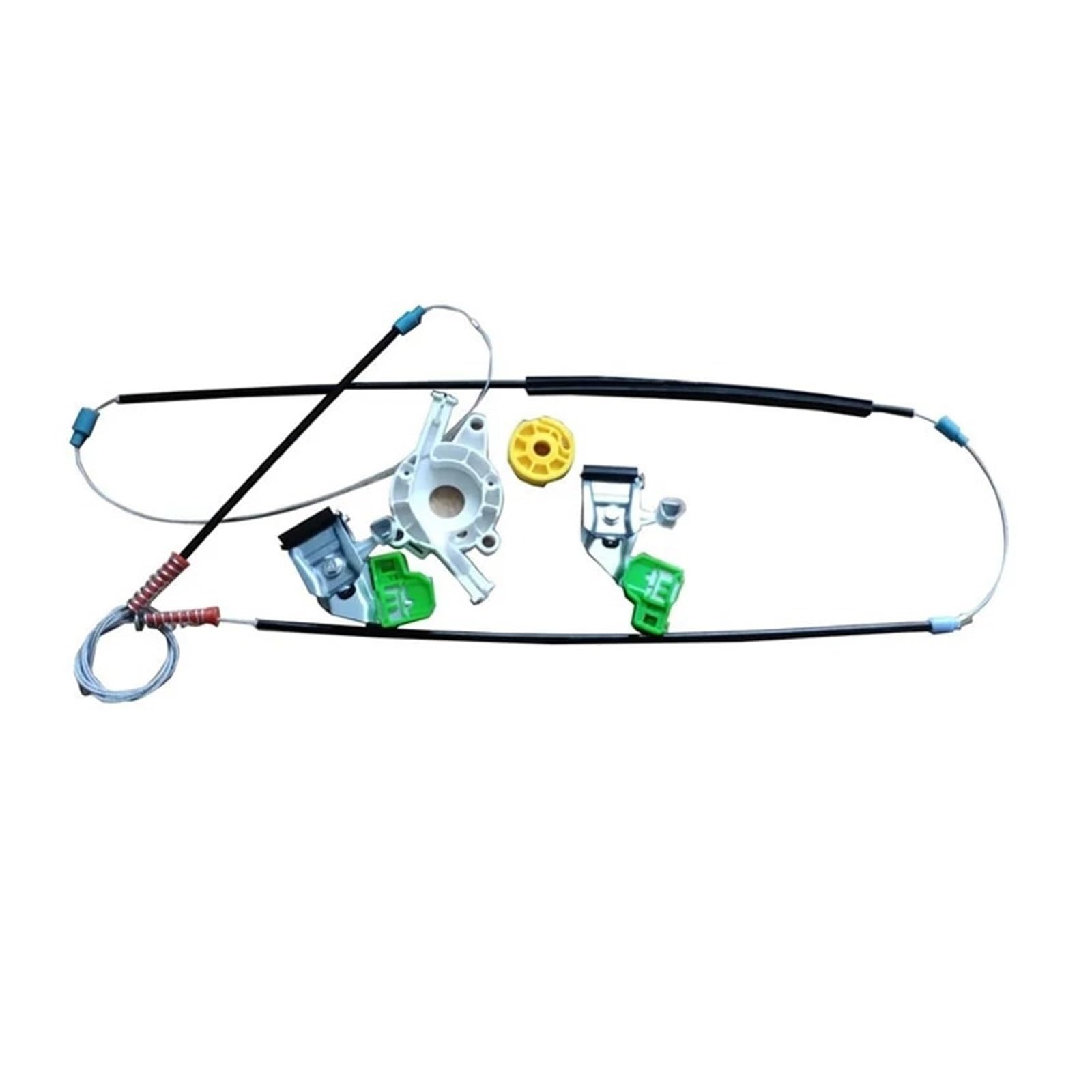 Samwdk Front Left Glass Lifter Window Regulator Repair Kit Or Right Door For A4 B5 1994 1995 1996 1997 1998 1999 2000-2001 Oe#8D0837461 8D0837462 Car Window Regulator(Front Left)