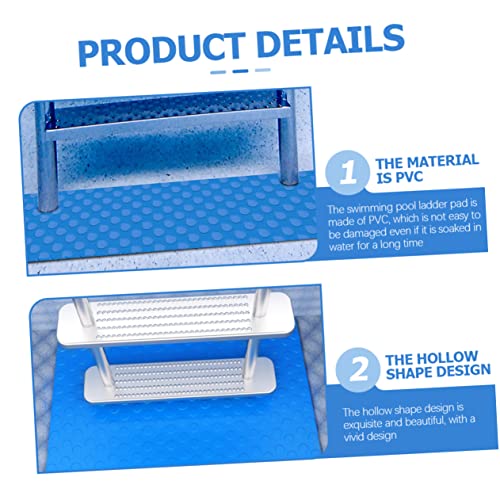 Tapete antideslizante para escalera de piscina Garneck miniatura 3
