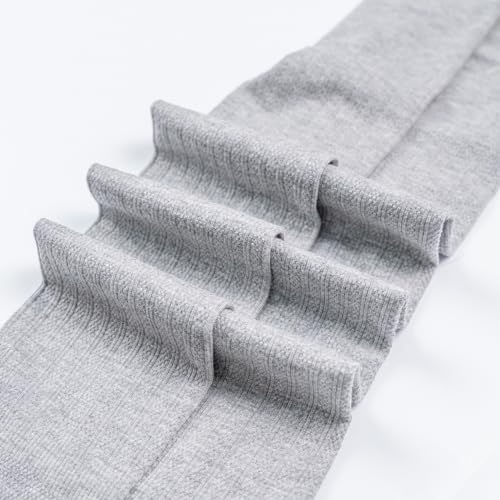 LOLANTA Cable Knit Tights for Girls, Non-slip Uniform Socks Footed Leggings, Soft Combed Cotton Pantyhose, 3 PACK4