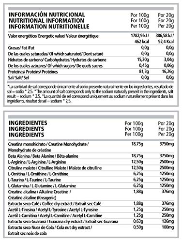 N.O. Ironcore 480gr de limón para optimizar el rendimiento 2