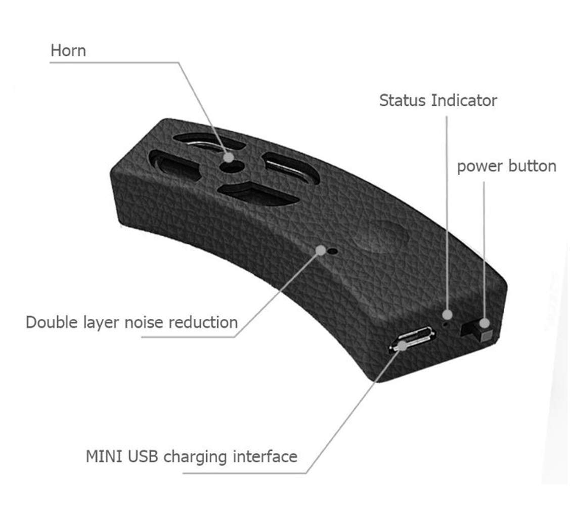 Altoparlante Bluetooth Impermeabile Bluetooth Bicicletta Senza Fili Motociclo Casco Chiamata In Vivavoce Ricaricabile Impermeabile Il Meglio Per Gli Sport All'aria Aperta