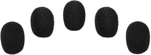 Mingzuo Mini-Headset-Mikrofon-Windschutzscheibe  Schaumstoff  Schwarz  StA ck PCS Schwarz