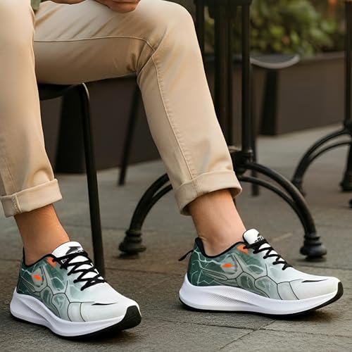 Image of BRUTON Viper- Trendy Sport Shoes | EVA | Lace-Up | Lightweight | Comfortable Running Shoes for Men