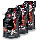 hot Pott Currysauce! 3 x 500g ohne Konservierungsstoffe, wenig Zucker...