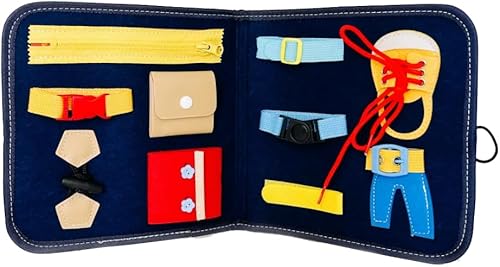 Mini Voyager Kit de actividades de viaje para niños, incluye manualidades, juguetes y juegos diseñados para juegos independientes de niños, juegos