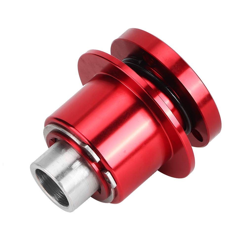 Moyeu Volant Adaptateur Rapide Universel Pour Volant 6 Trou - Dégagement Snap Off Bleu Pour Customisation Volant Auto Volant Tulipe