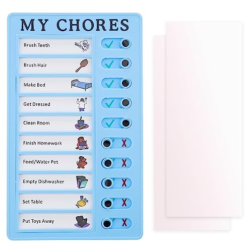 Ukerdo Replaceable Housekeeping Chart Checklist Message Board Tim...