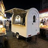 Mobiler Kleinunternehmens-Lebensmittelanhänger, Straßenverkaufsküche für Märkte und Gastronomie