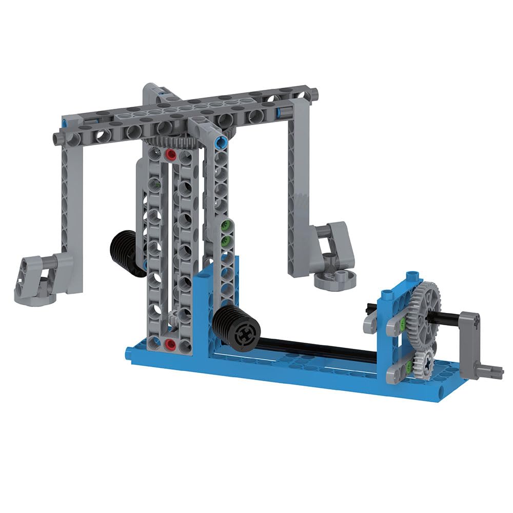 Thames & Kosmos, 665069, Simple Machines, STEM Kit, 26 Different Experiments, Intro to Mechanical Physics, Ages 8+