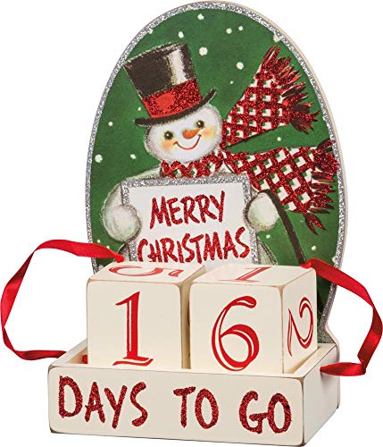 Primitivesbykathyvintageinspiredblockcountdownretrochristmas  Urban Country Home Decor Primitives by kathy vintage inspired block countdown retro christmas  urban country home decor