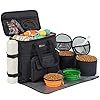 Modoker-Dog-Travel-Bag-with-Dog-Backpack-Airline-Approved-Pet-Travel-Bag-with-Shoulder-Strap-2-Collapsible-Dog-Bowls-2-Travel-Dog-Food-Container Dog Travel Bag with Backpack