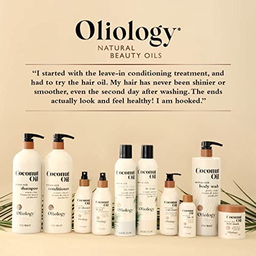 Oliology-Coconut-Hair-Oil-Lightweight-Formula-Helps-Repair-Distressed-Hair-Caused-by-Heat-Styling-Chemical-Treatments-Mends-Split-Ends-Controls-Frizz-Made-in-USA-Paraben-Free-4oz