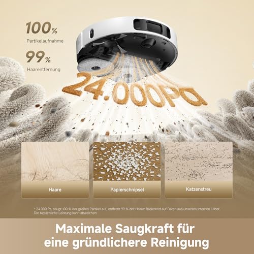 dreame L40 Ultra A Saugroboter mit Wischfunktion mit 24.000 Pa Saugkraft – Ansicht 5