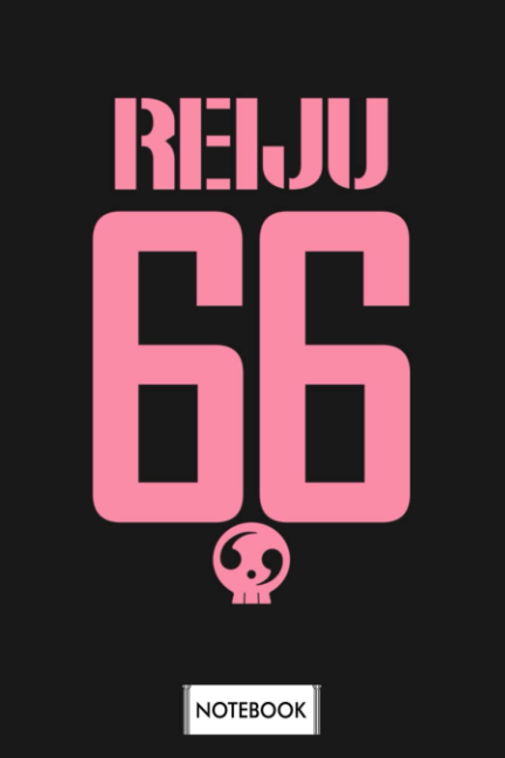 Reiju Germa 66 G96579 Notebook: Journal, 6x9 120 Pages, Planner, Matte Finish Cover, Lined College Ruled Paper, Diary