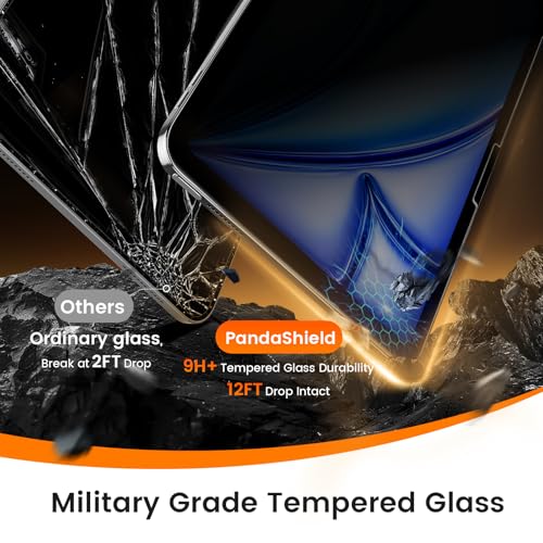 Image of PandaShield 2-Pack Privacy Screen Protector Easy-Installation Box for iPad Air [11-in] M4 /M3 /M2 (2026 /2025 /2024), Anti-Spy, Bubble Free, Scratch Resistant, Apple Pencil Support