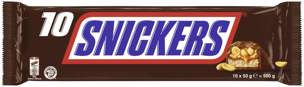 Schokoriegel Mega-Mix 4350g - Mars, Snickers, TWIX - 9 Packungen