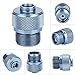 01 02 015 Gas Tank Adapter, Reliable Compact Convertor Head for Camping