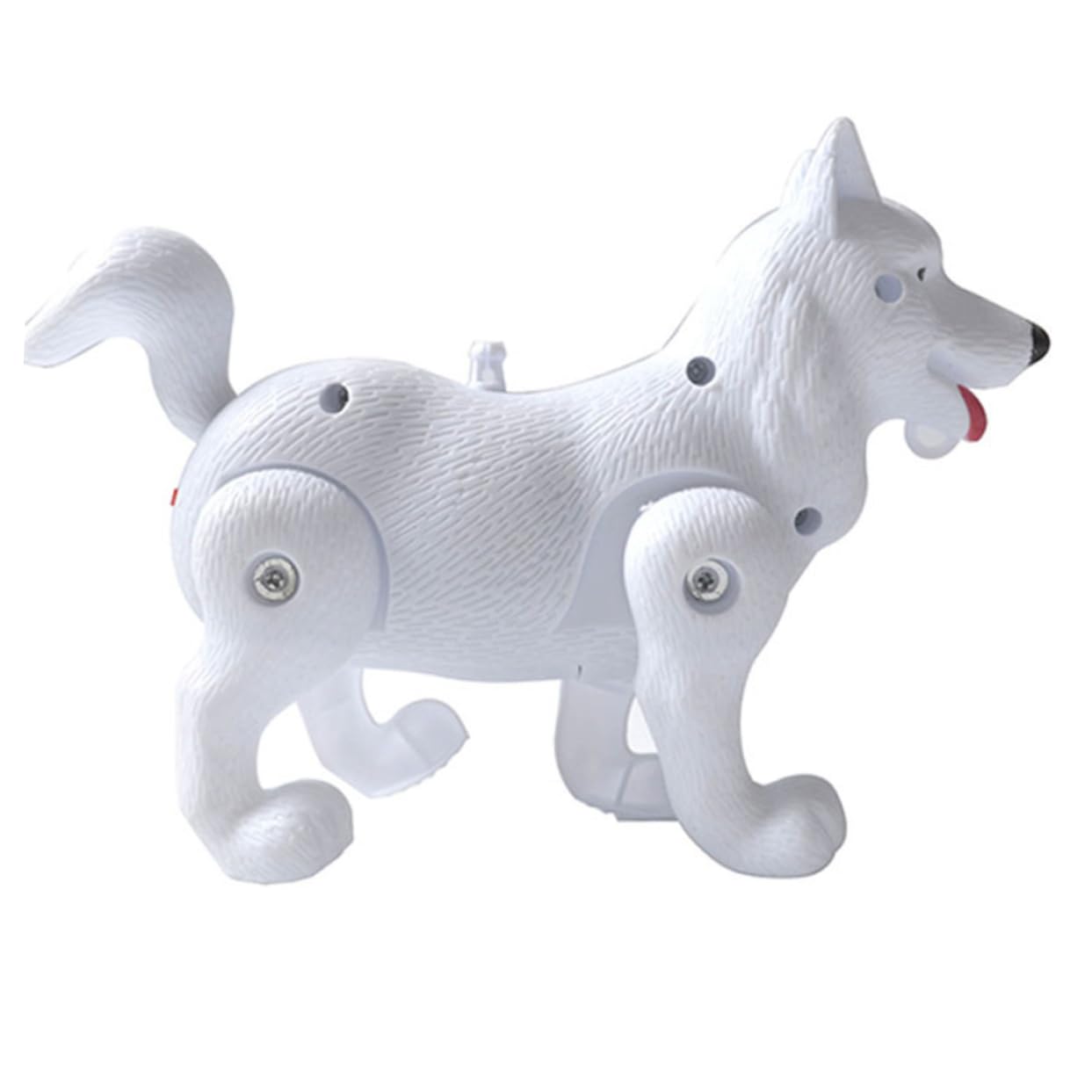 GALPADA 1pc Adorable Luminous Dog for Electric Shaped Musical Color Durable Material Fun Present for Development and Coordination Skills Random Color