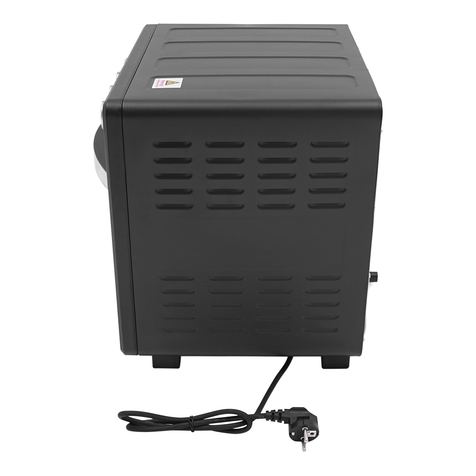 Four électrique de 1700 W, arrêt automatique, température réglable (176-446 °F), temps (10-60 minutes), four multifonction pour la cuisson du poulet, du pain grillé, de la pizza en