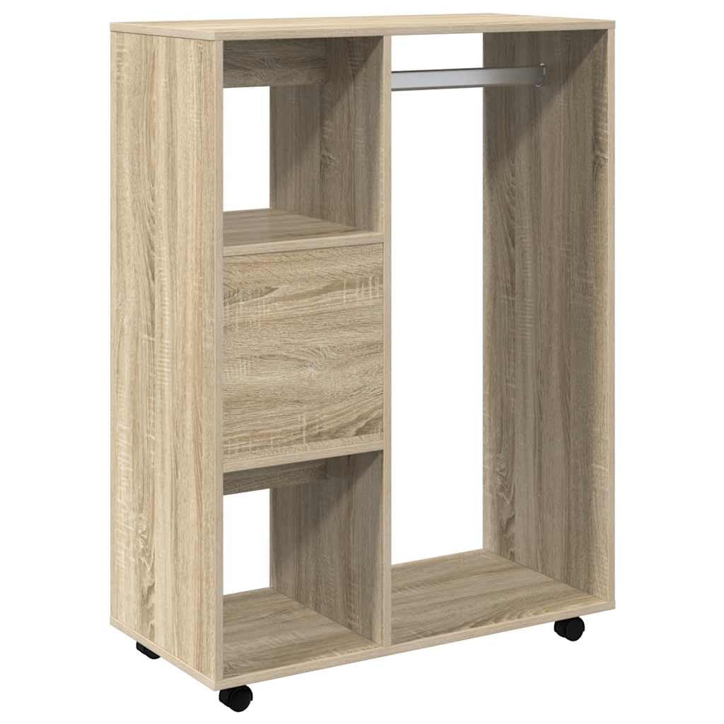 vidaXL Armario Madera de ingeniería Color Roble Sonoma 80x40x110 cm