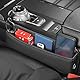 Autositzlücken-Organizer Aufbewahrungsbox Auto Getränkehalter Becherhalter Leder Auto Lückenfüller Organizer, Auto-Mittelkonsole,Autositz-Seitentaschen-Organizer