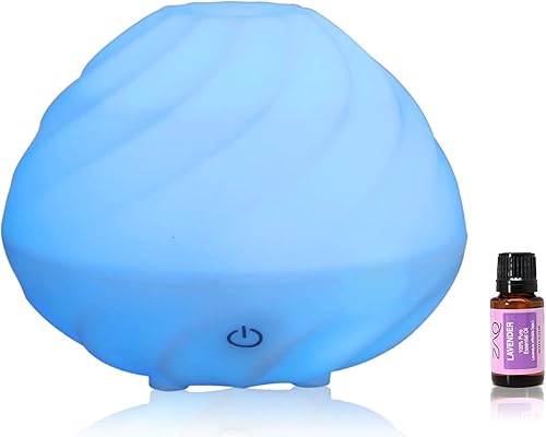Miniatura 1 de ZAQ - Difusor de aceite esencial en espiral de 8.1 fl oz, incluye 0.3 fl oz de aceite esencial de lavanda