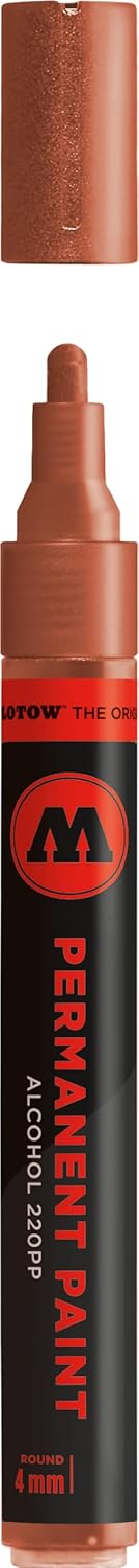 Molotow Permanent Paint Metallic Marker Set 4mm