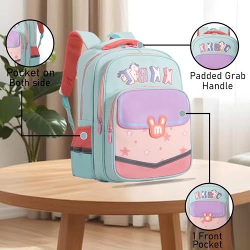 Image of Tinytot 22 Litre 17-Inch Waterproof Large School Bag for Boys & Girls, Kids School Bag, School Backpack for Girls and Boys, for Kids, Ideal for Children