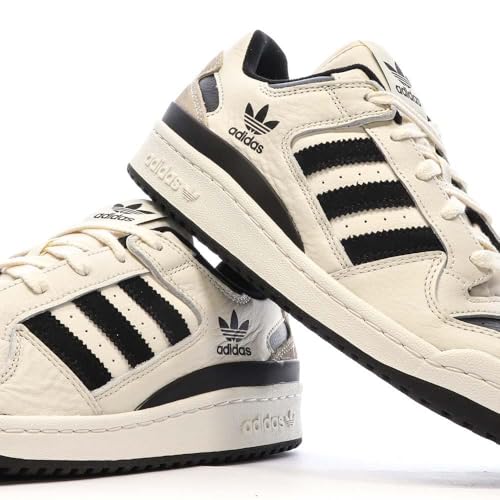 Image of adidas Originals Men Leather Forum Low CL, Casual Shoes, White, UK-9
