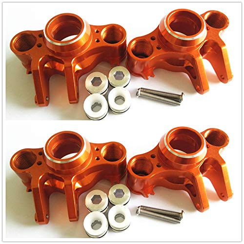 Fusées aluminium orange pour piloter votre E-REVO 2.0 Traxxas