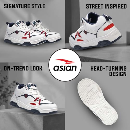 Image of ASIAN Men's Vegas-11 Sneakers | Lightweight Walking Sneakers for Men | Cushioned Sneakers for Daily Use, Office, & Travel