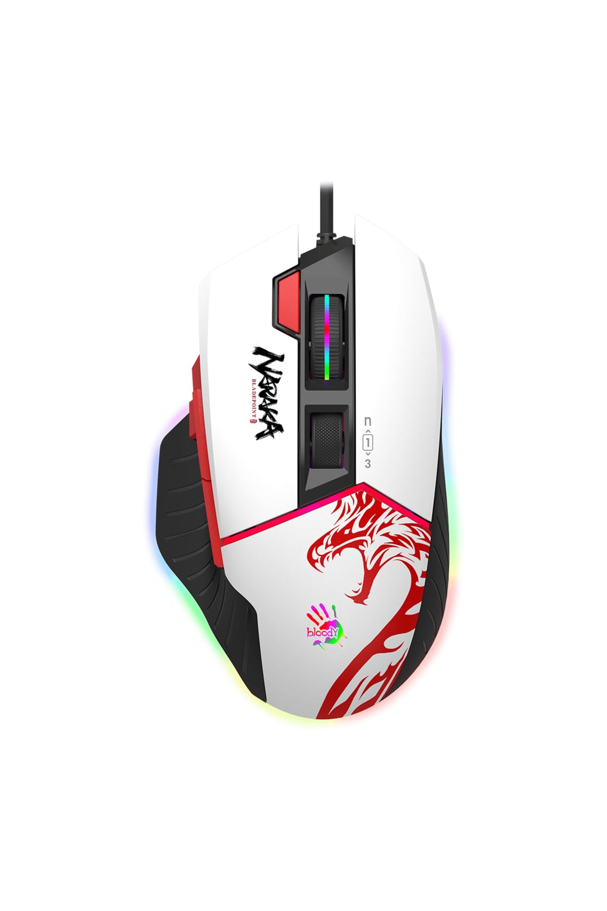 A4-Tech Bloody W95 Max 12K CPI Sports Naraka RGB Optik Gaming