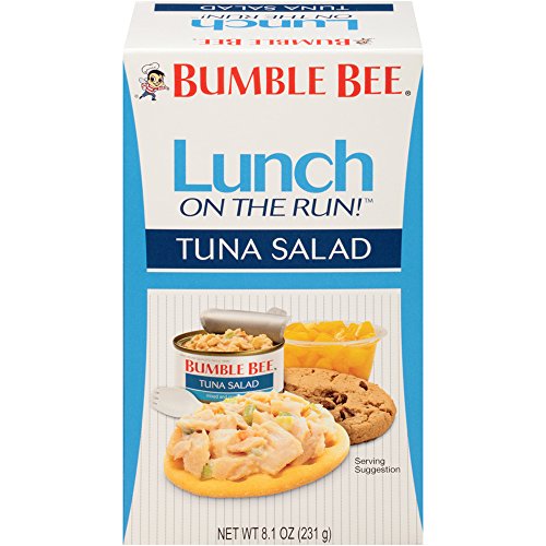 Bumble Bee Foods Lunch On The Run Tuna Salad Kit, 8.1-Ounce Packages (Pack of 8)