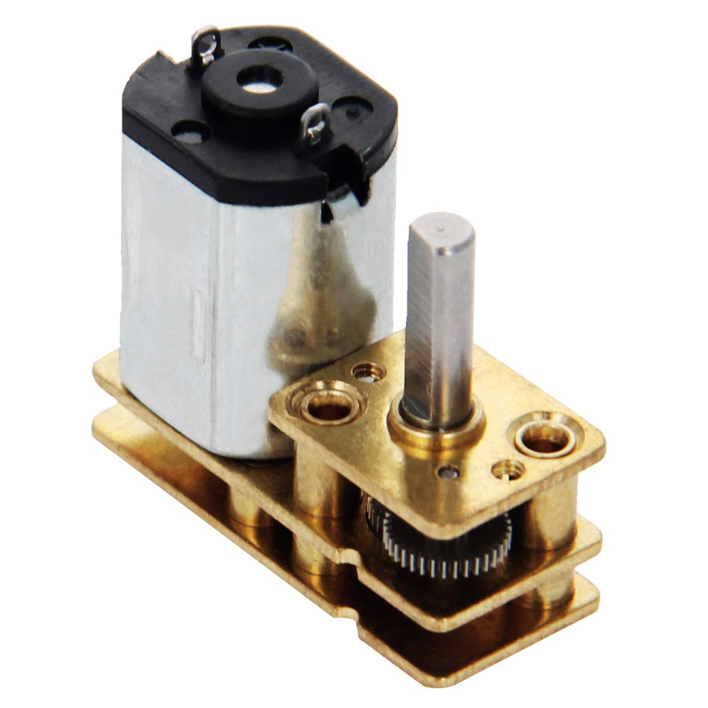 12V 60RPM DC Micro Speed Reduction Motor – Mini Gear Motor For RC Cars, Robots, DIY Toys & Models - View #11