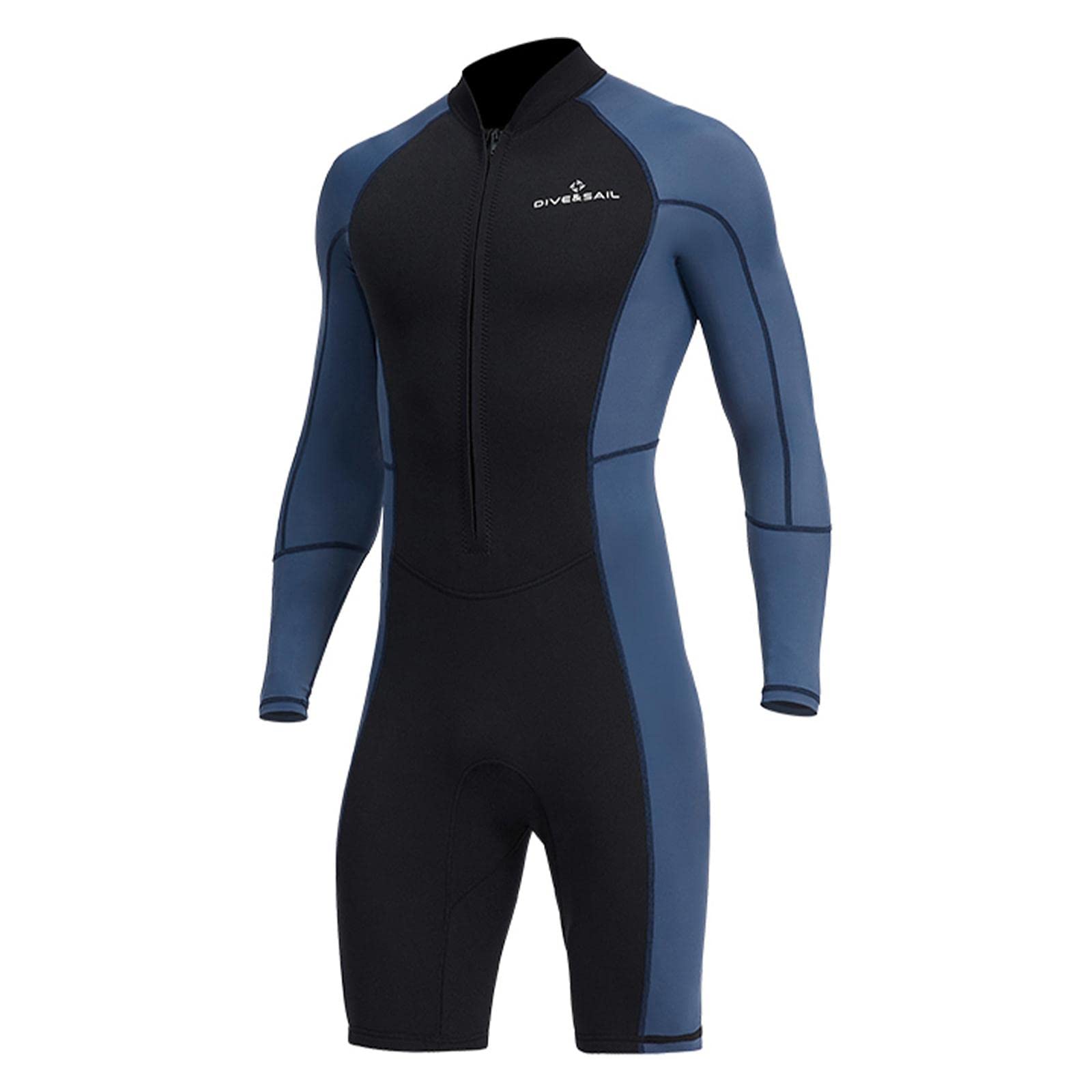 FASHIONMYDAY 1.5mm Neoprene Men Wetsuit Diving Suit Keep Warm Wet Suit Kayaking Swimming L|Outdoor Recreation|Water Sports|Diving & Snorkeling|Diving Suits|Wetsuits|Full Suits-picture-30
