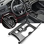 Xotic Tech Inner Center Console Gear Shift Panel Cover Trim, Carbon Fiber Pattern, Compatible with Honda Accord 10th Gen 2018-2022 (Hybrid Version)