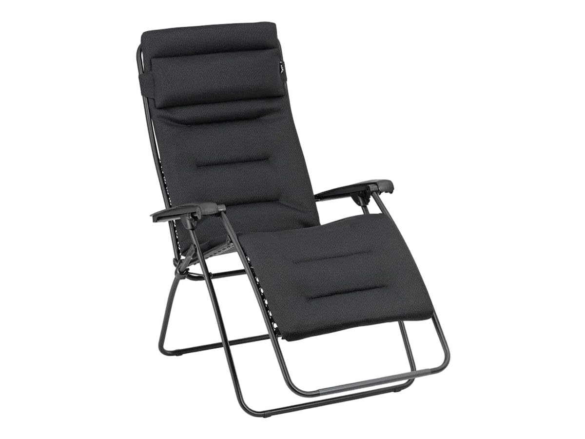 Lafuma Sillón Relax acolchado gravedad cero - Rsx Clip Xl Aircomfort® (Negro Acier)