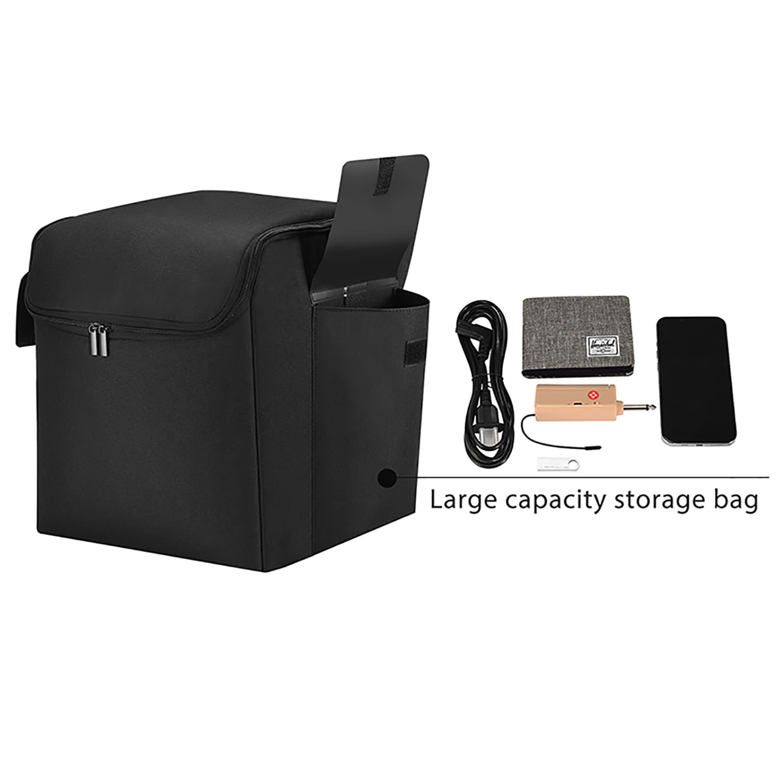 Custodia per altoparlante Custodia da viaggio portatile Borsa a tracolla per JBL PartyBox Encore Essential Altoparlante multifunzionale Copertura protettiva Shell Skin Sleeve, Nero , moderno