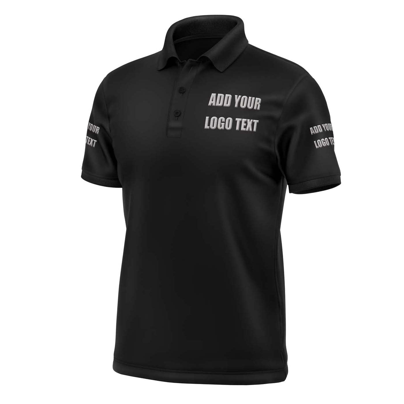LIYIVESUCustom Shirts for Men Personalized Polo Shirt Embroidered Print Design Your Own Text Logo Name T-Shirts
