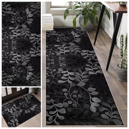 Tapis de couloir lavable et antiglisse résistant à l'humidité de la salle de bain