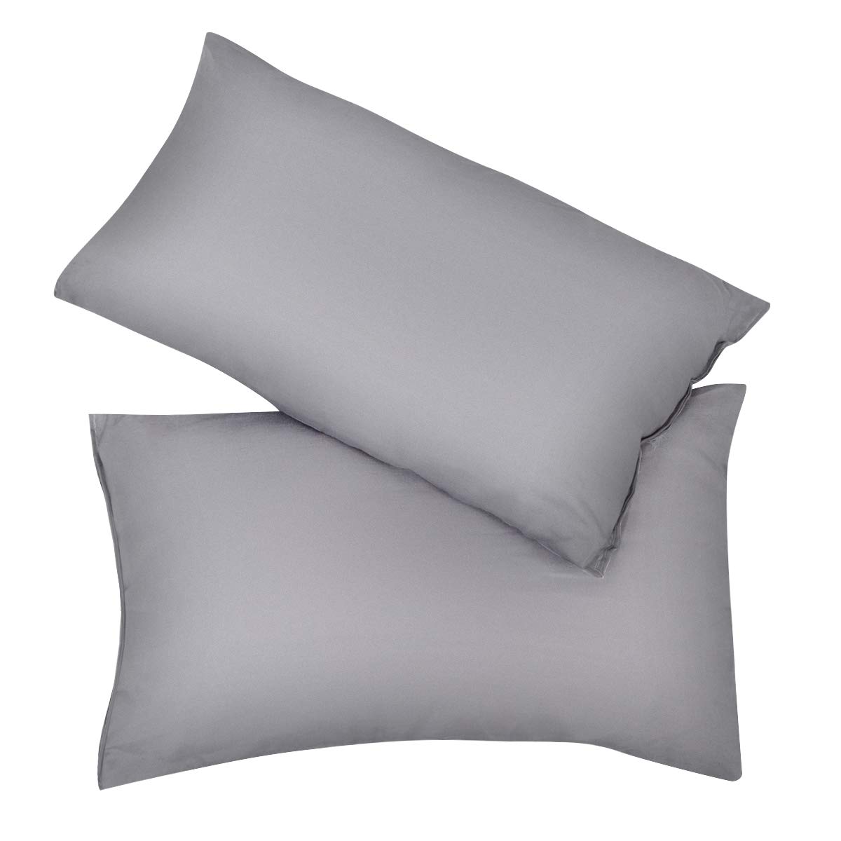 GYMAX Sac de Couchage Adulte pour 2 Personnes avec Oreillers | Imperméable et Léger pour Camping et Randonnée, 3 Saisons, Rectangulaire Spliceable, Fermetures Éclairs, 220 x 150 cm
