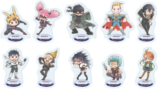 Vigilante Illegals 01 My Hero Academia Acrylic Petite Stand, Complete Set, Box of 10