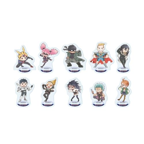 ヴィジランテ 僕のヒーローアカデミア ILLEGALS 01 [グラフアート] アクリルぷちスタンド コンプリートセット 10個入りBOX