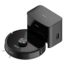 Cecotec Robot Aspirapolvere e Lavapavimenti con Base Autovuotante Conga Y50 X-Treme. Navigazione Laser, Potenza di Aspirazione 5000Pa, Base con Serbatoio 3L, Spazzola Multifunzionale, App